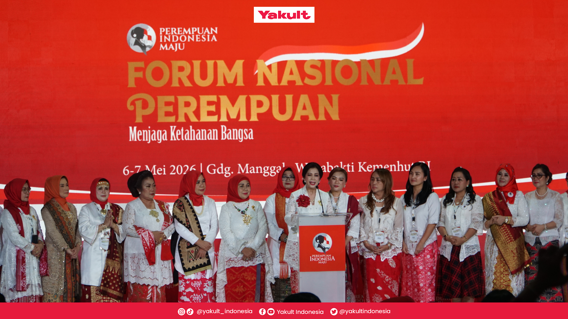 Yakult Hadir pada Forum Nasional Perempuan Indonesia 2026: