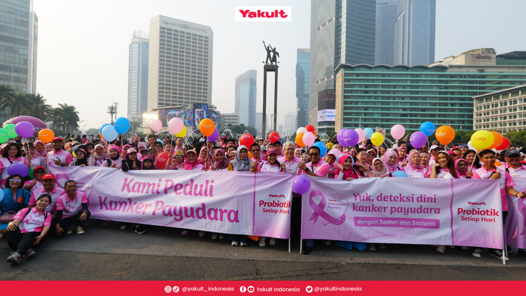 Yakult Indonesia Suarakan Kepedulian Pejuang Kanker Payudara di IGP 2026